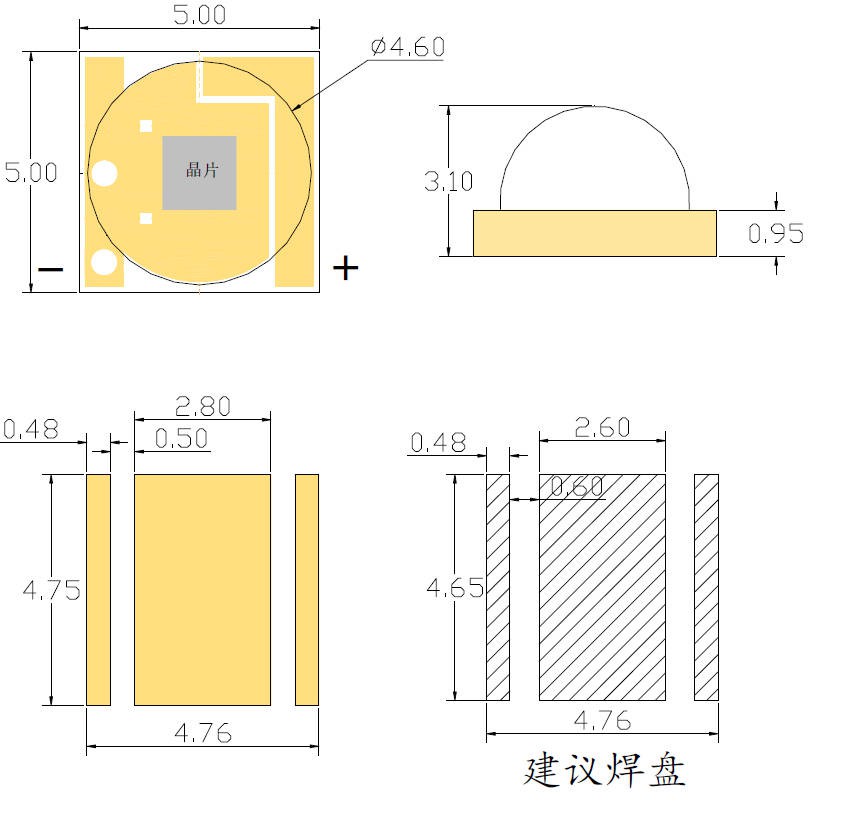 5050 smd led package dimensions 5050 smd led package dimensions