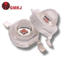 1 Vatas Raudonos galios LED lustas 620nm 630nm